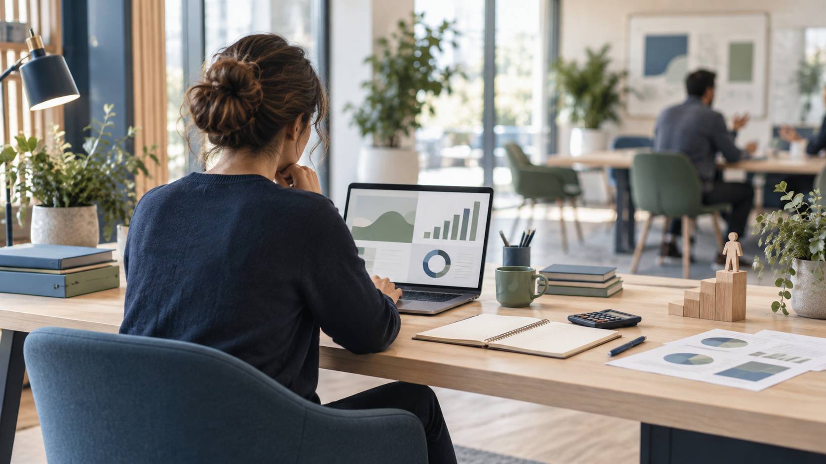 Illustration éditoriale du sujet : Reconversion professionnelle financement CPF : toutes les aides